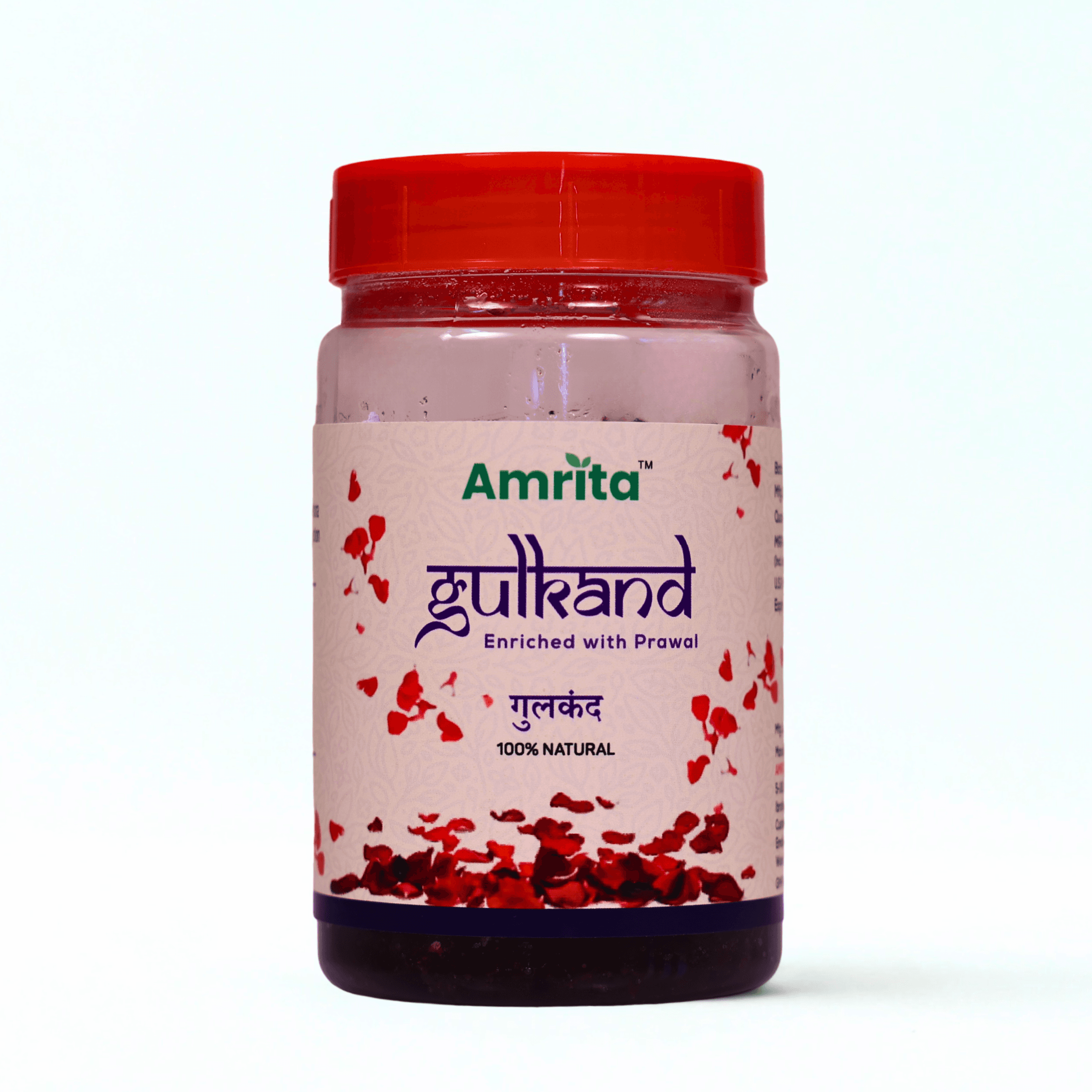 Amrita Gulkand - Enriched with Prawal