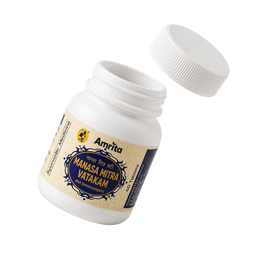 Open Amrita Manasamitra Vatakam bottle